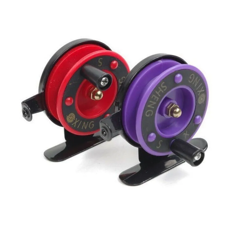 Ледяная зимняя удочка набор снастей 2 секции стекловолокна полюс мягкий