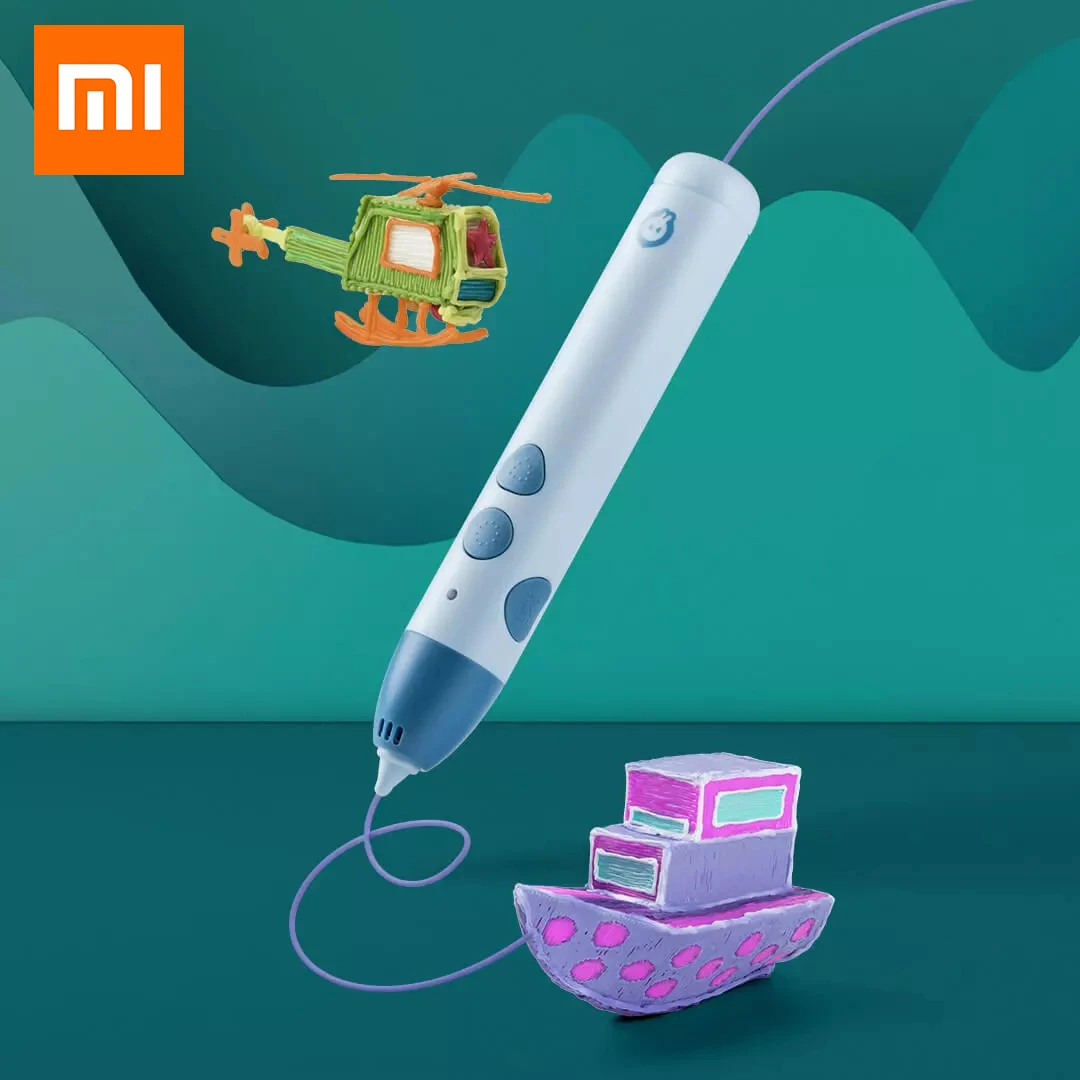 3d-ручка Xiaomi для печати при низкой температуре детский 3D-принтер не горячая