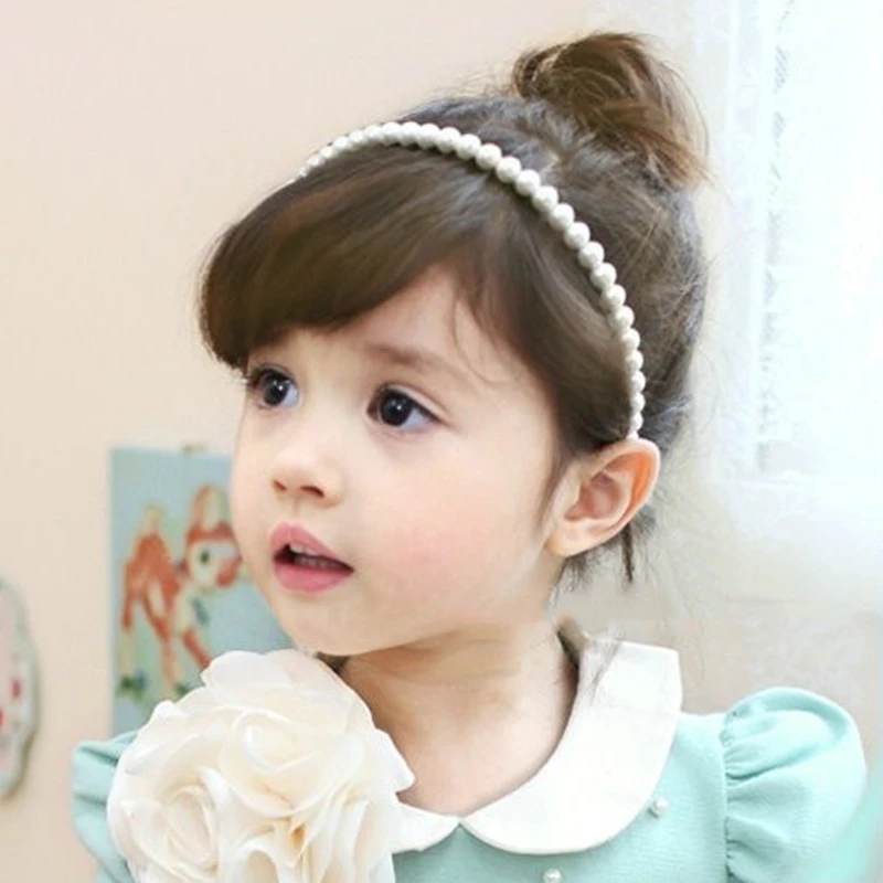 Элегантный Полный ободок для волос девушек женщин обруч вечерние жемчужные