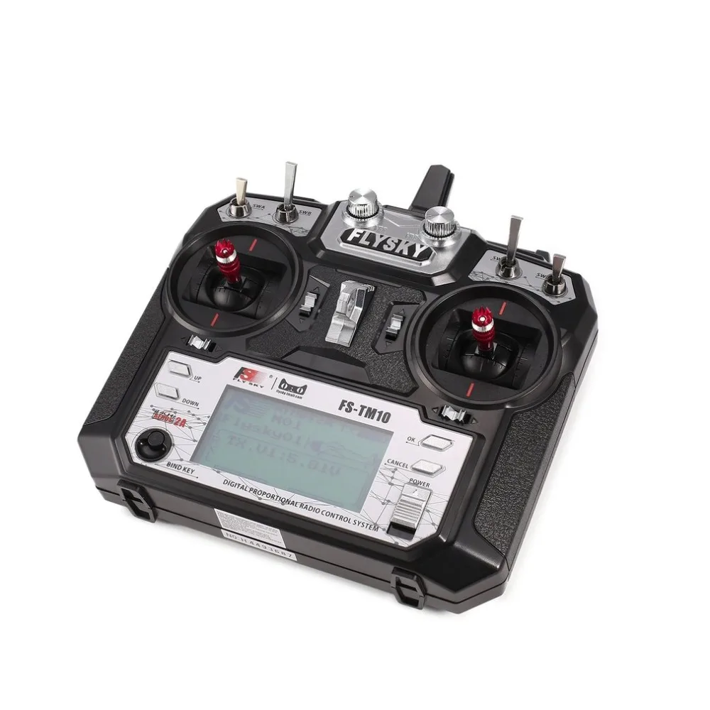 Для Flysky FS TM10 i6X 10CH 2 4 GHz AFHDS RC передатчик радиомодель пульт дистанционного
