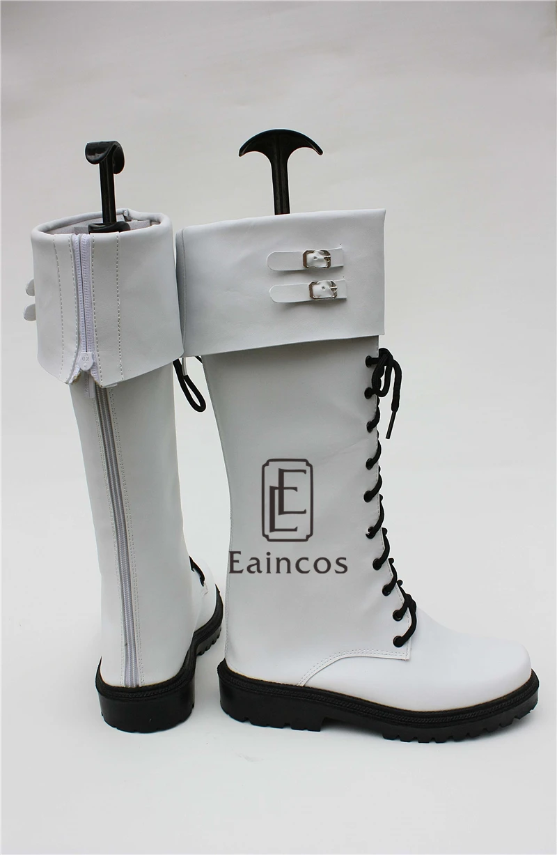 Аниме DMMD драматическое убийство прозрачные белые ботинки косплей обувь на заказ