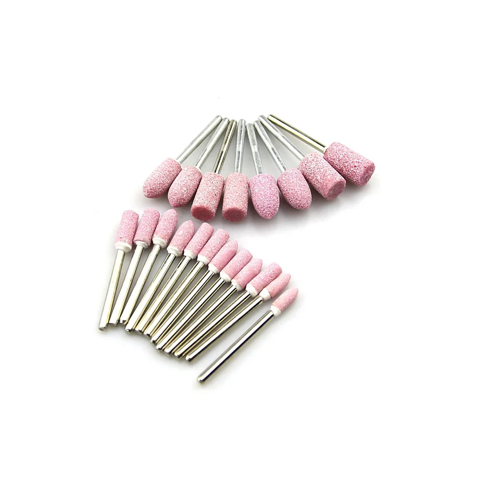 10 шт 3 мм вал монтируемый керамический шлифовальный камень головка|Абразивные