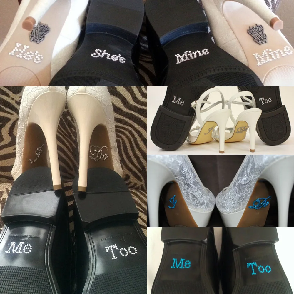 Свадебное украшение I Do Me Too милая роза кристалл со стразами свадебные наклейки