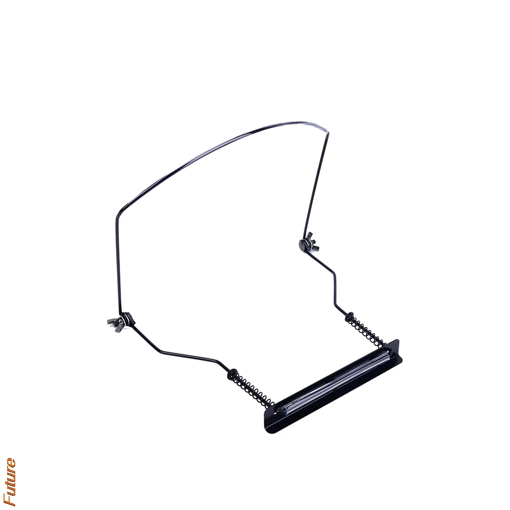 

New IRIN10 Hole Beginner Portable Simple Harmonica Neck Adjustable Tone Organ Stand Harmonica Harp Stand Metal