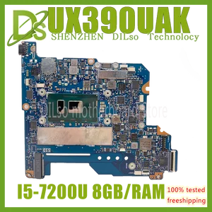 ux390ua cpu i5 7200 ram 8gb original motherboard suitable for asus ux390u ux390ua ux390uak zenbook notebook motherboard test ok free global shipping