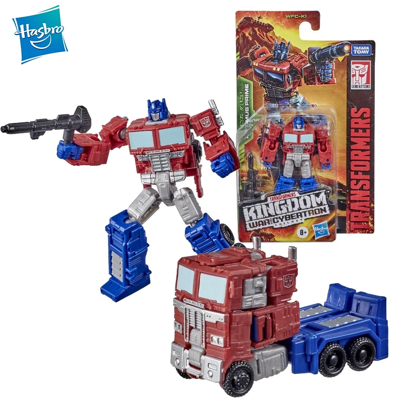 

Hasbro Transformers Movie Peripheral Model G Series Kingdom Core Level 3C Optimus Prime 4Inch Toys Holiday Gifts