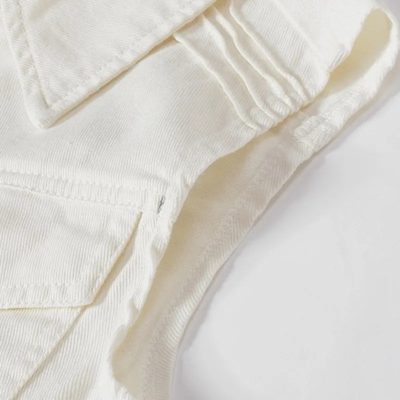 Куртка мужская джинсовая облегающая с принтом винтажная Повседневная