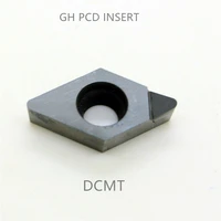 diamond pcd lathe cutter cbn cnc indexable insert dcmt070204 dcmw070202 dcgt11t302 metal turning tool for aluminum1pc