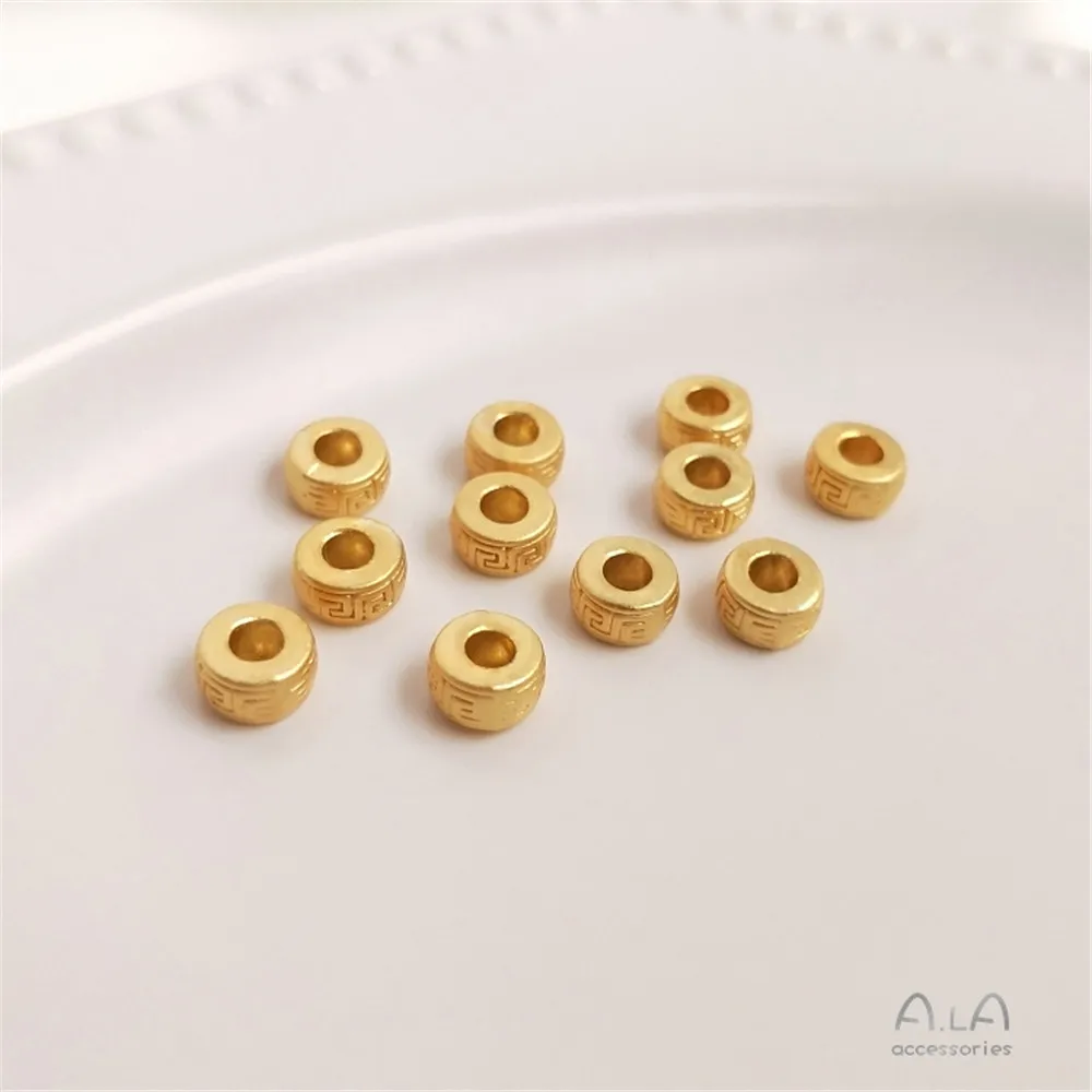 

Jinsha gold crystal pearl Lutong patch wax jade bead hole plug receptacle DIY inlay accessories