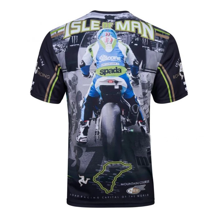 

2018 Superbike Isle of Man TT Racing T-shirts Locomotive Fans Short Tee Motorcycle Riding Fashion Clothing Moto T-shirt/Jersey