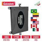 Усилитель сотового сигнала Lintratek B7 4G 2600 МГц LTE B4 AWS 1700 B2 1900 шт. CDMA GSM B5 850 2G 3G сотовый ретранслятор мобильный телефон