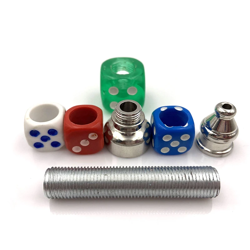 Кубик табачная трубка съемная металлическая курительная фильтр мельница