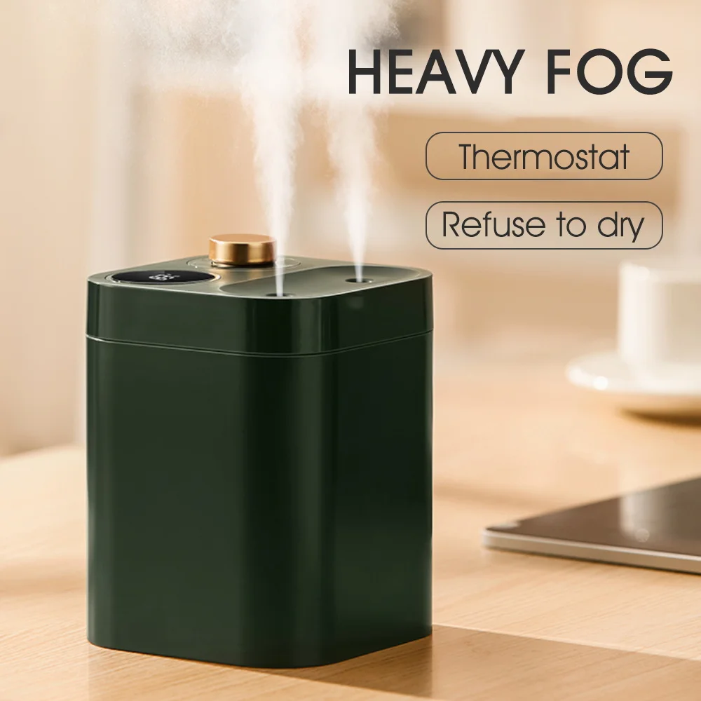 

Беспроводной увлажнитель воздуха с двойным распылителем, 800 мл