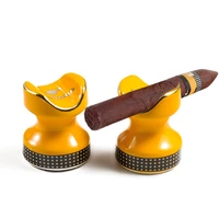 cigar ashtray holder portable ceramic cigar holder stand pocket mini travel cigarette rack ashtray smoking accessories