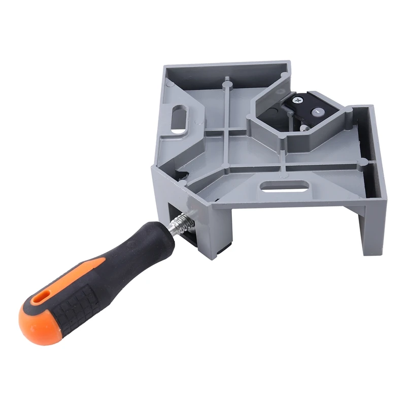 

2 Pcs Right Angle Clamp Single Handle 90-Degree Corner Clamp Right Angle Clip Clamp Tool Woodworking Vise Holder