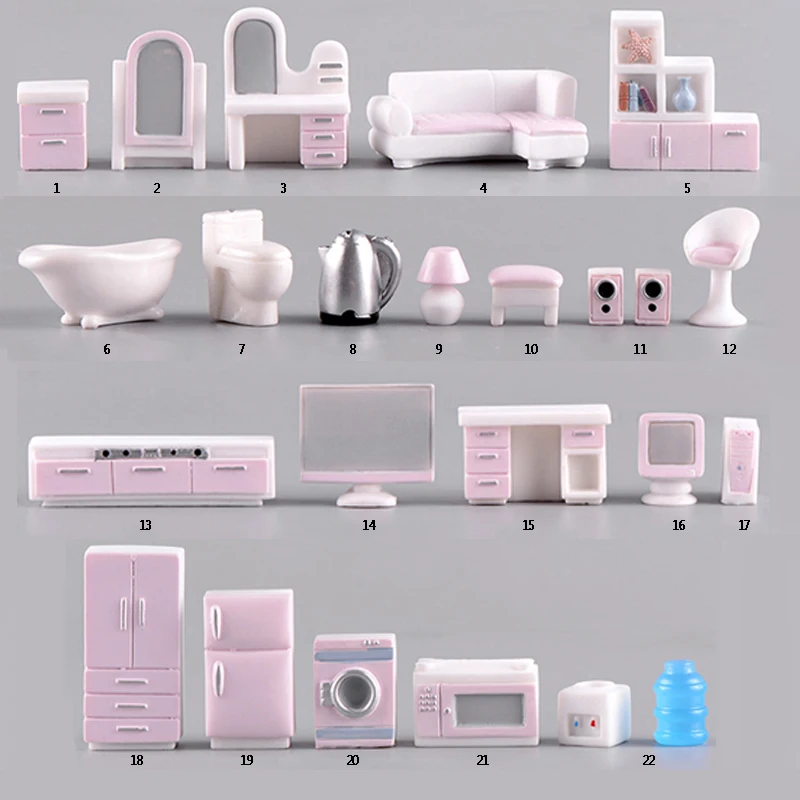 Миниатюрный Рождественский современный внешний звук туалетный столик чайник