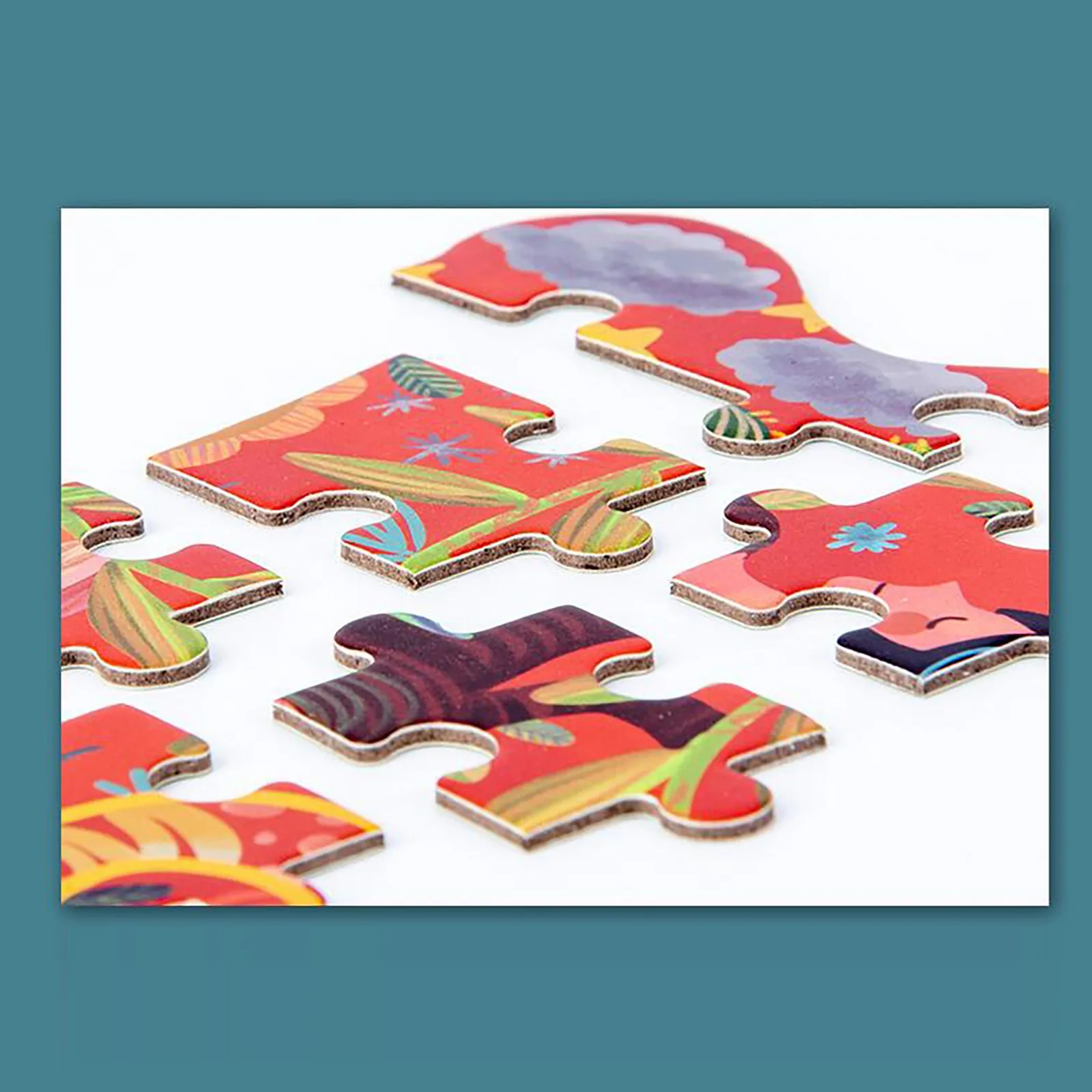 

Wooden Puzzle Unique Shape Pieces Animal Shaped Gift For Adults And Kids Puzzles juguetes para nios wooden puzzle