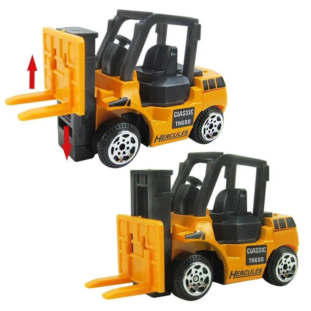 6pcs/set Diecast Mini Alloy Construction Vehicl Engineering Car Dump-car Boy Toy Model Children Birthday Day Xmas Gifts | Игрушки и