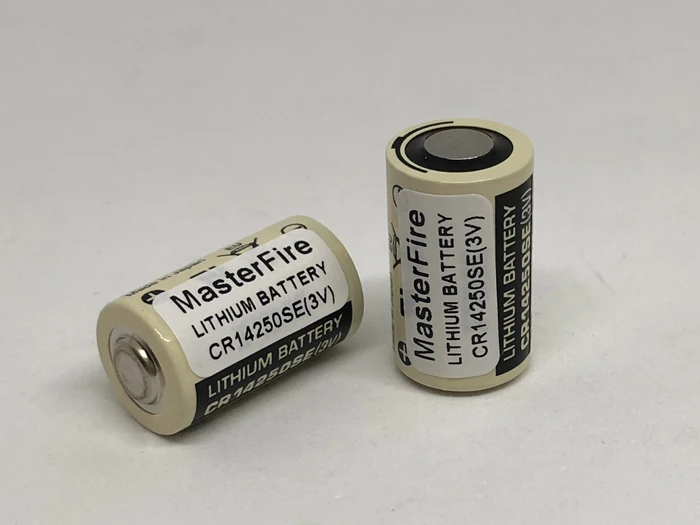 

2pcs/lot MasterFire Original FDK CR14250SE 14250 3V Lithium Battery Cell Industrial Control CNC PLC Batteries CR14250SE(3V)