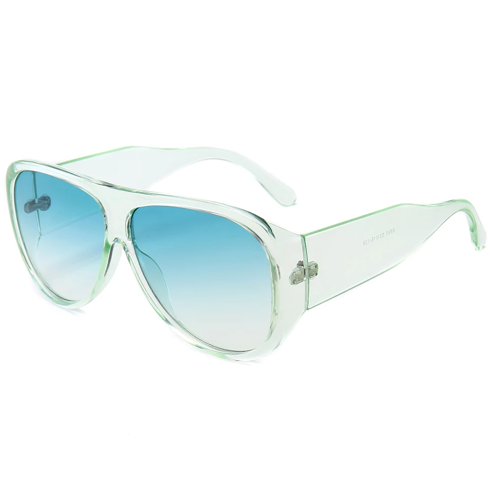 Модные антибликовые очки PAMASEN желеобразного цвета градиентные солнцезащитные