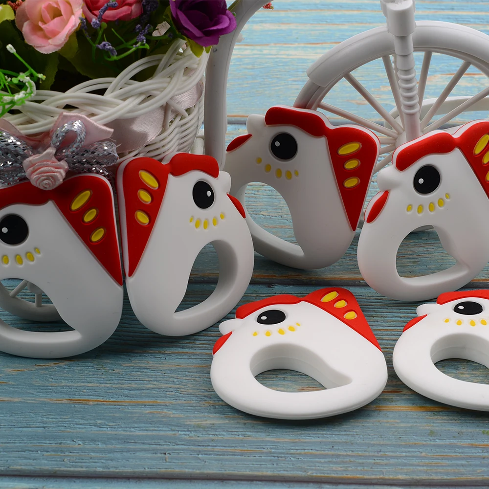 LOFCA Прорезыватели для зубов 5 шт. ЧУК животное детский Прорезыватель еда без