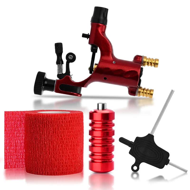 

New Tattoo Kit Equipment Tattoo Machine Needles Holders Power Supply Set Exquisite Workmanship SCI88