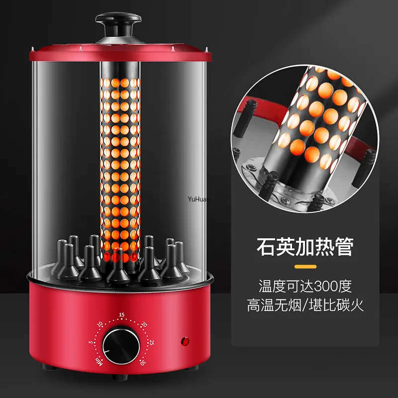 Электрическая духовка для кебаба семейная Бездымная барбекю коммерческая