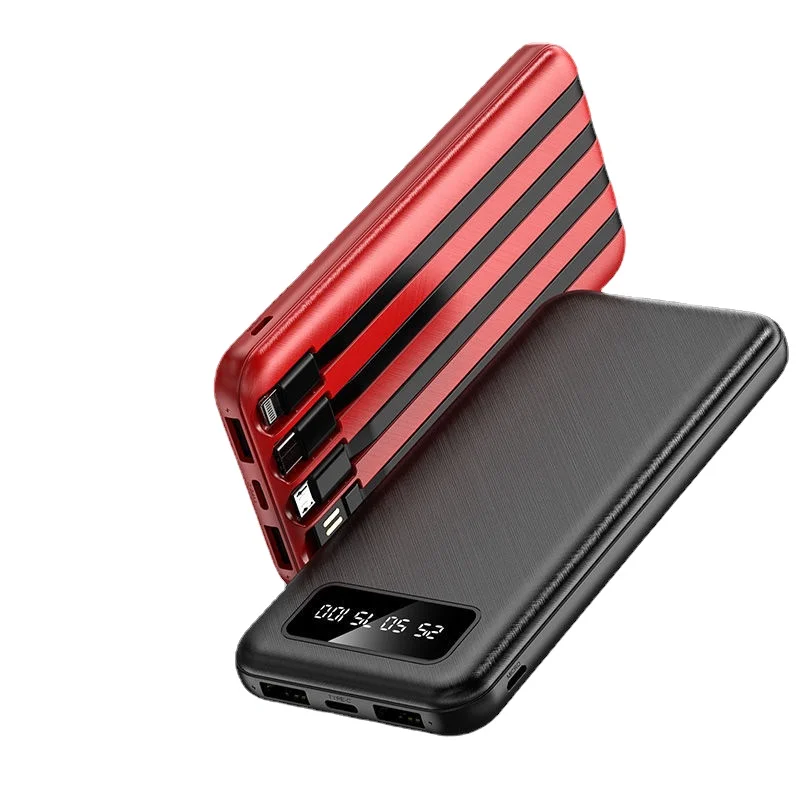 

2021 New Share Your Own Cable Power Bank 20000 Ma General Apple Oppovivo Huawei Mobile Power Supply