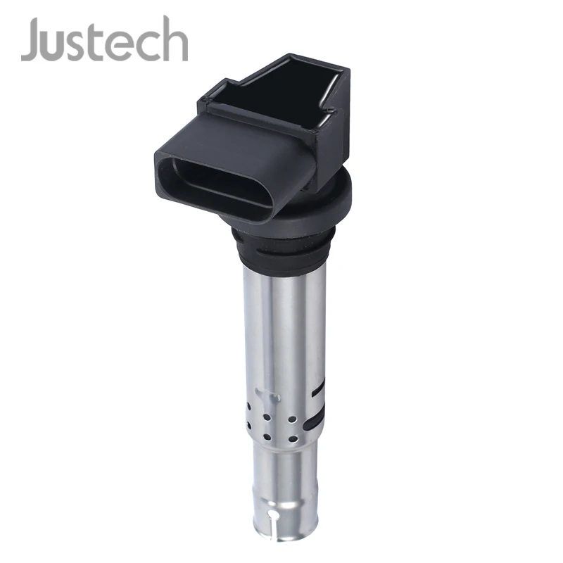 

Justech New D-shape 4 Pins Ignition Coil 036905100A 036905715E,ZSE030,0040102030,036905715 For VW Golf Audi Module Ignition Coil