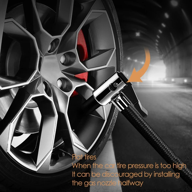 Precio Inflador De Neumáticos Digital Para Coche, Compresor De Aire Portátil De 12V, Eléctrico Inflador De Neumáticos, Luz LED Digital Para Neumáticos De Coche, Bicicletas