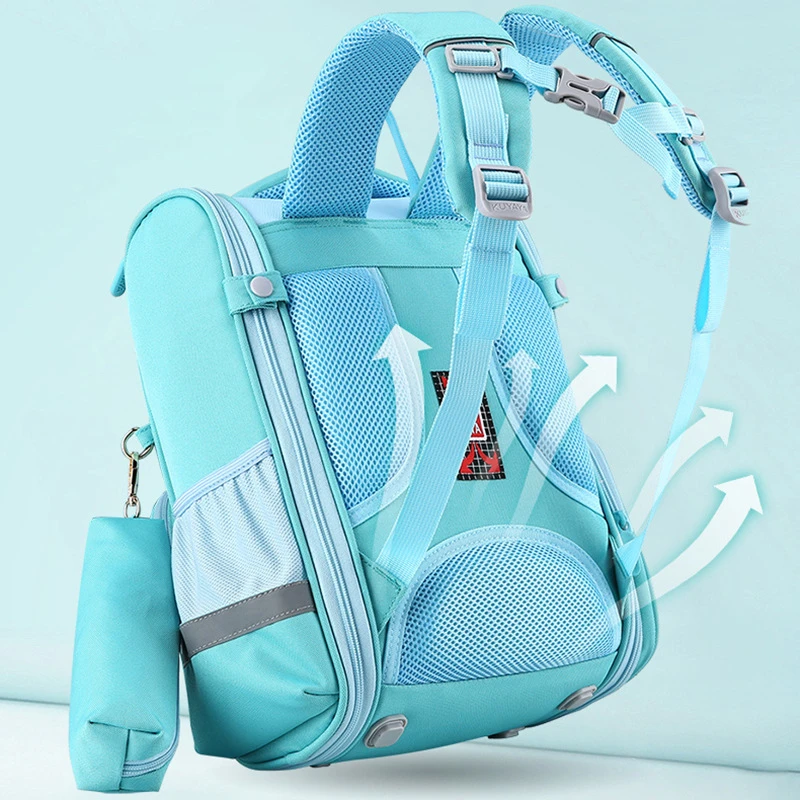 School supplies Schoolbags for Kids Boys Teenagers Girls Large Capacity Cartoon Printing Waterproof Lightweight Primary Backpack