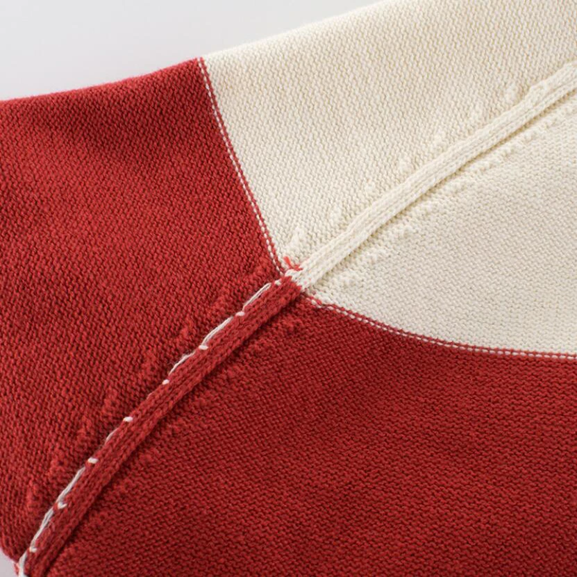 Одежда для малышей От 1 до 8 лет Вязаный свитер детей Детские брюки в полоску