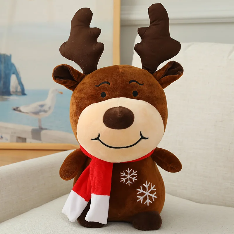 

Cute Santa Claus Plush Doll Toy Soft Filled Plush Animal Pillow Plush Doll Child Birthday Gift Christmas Decoration Ornaments