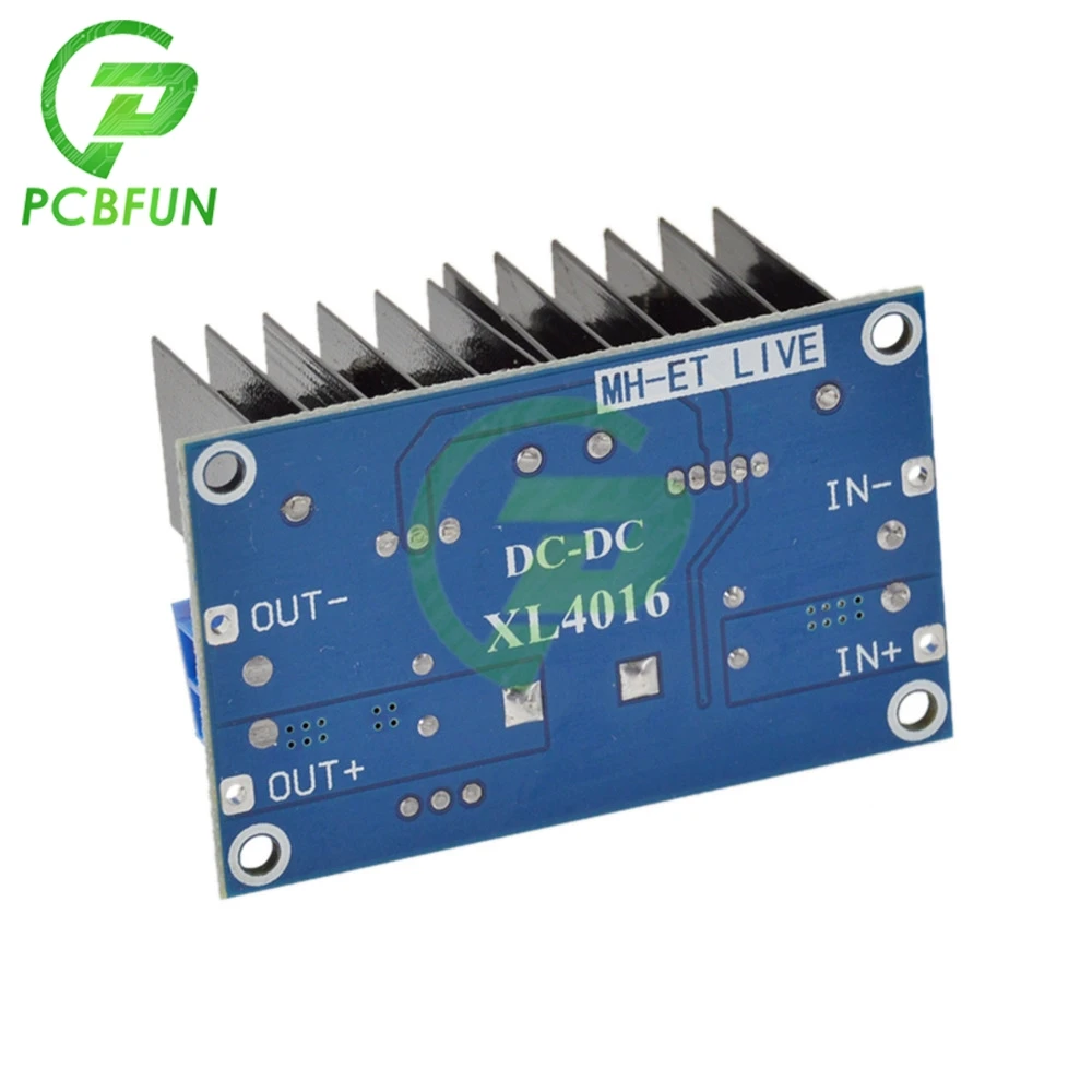 XL4016 PWM Регулируемый понижающий доска Питание модуль DC-DC преобразователь 4V-36V до 1 25