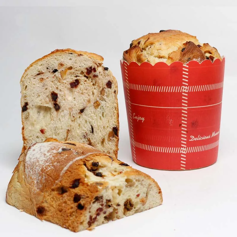 Набор из 50 листов бумаги для выпечки Panettone 2022 года с антипригарным покрытием для духовки, подходящих для булочек, тортов и других сладостей.