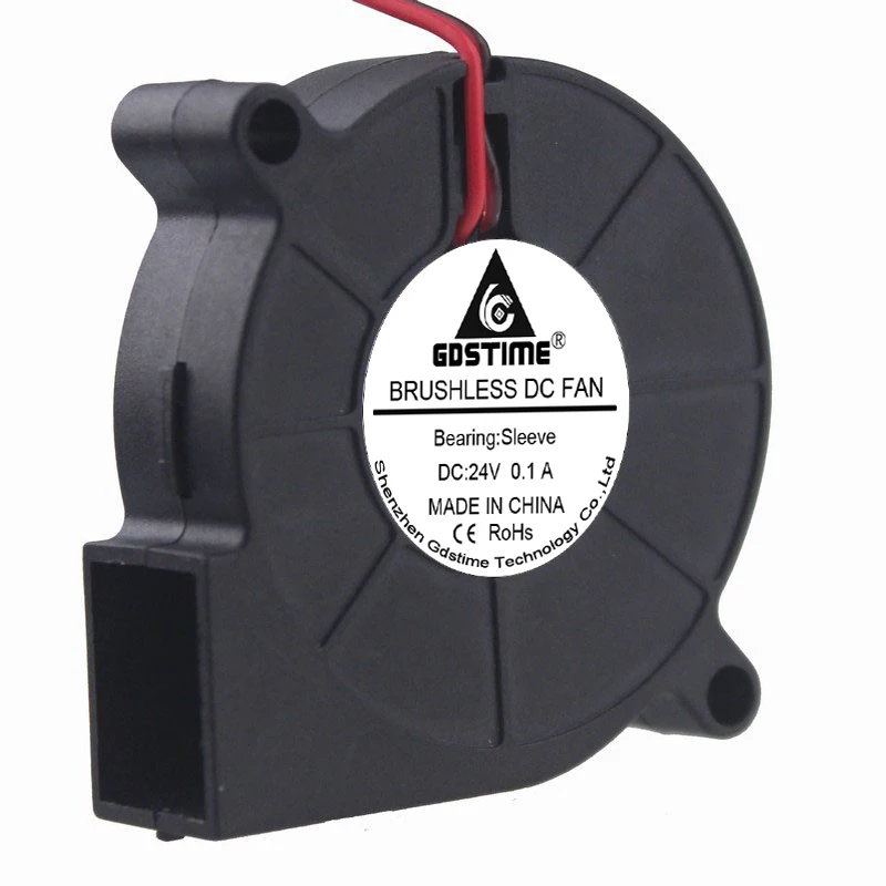 2 шт./партия Бесщеточный Охлаждающий центробежный вентилятор постоянного тока