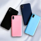 Чехол для телефона Xiaomi Redmi 9A, силиконовый мягкий чехол из ТПУ, задняя крышка для Xiomi Xiaomi Redmi 9A 9 A A9 Redmi9A, матовый черный чехол