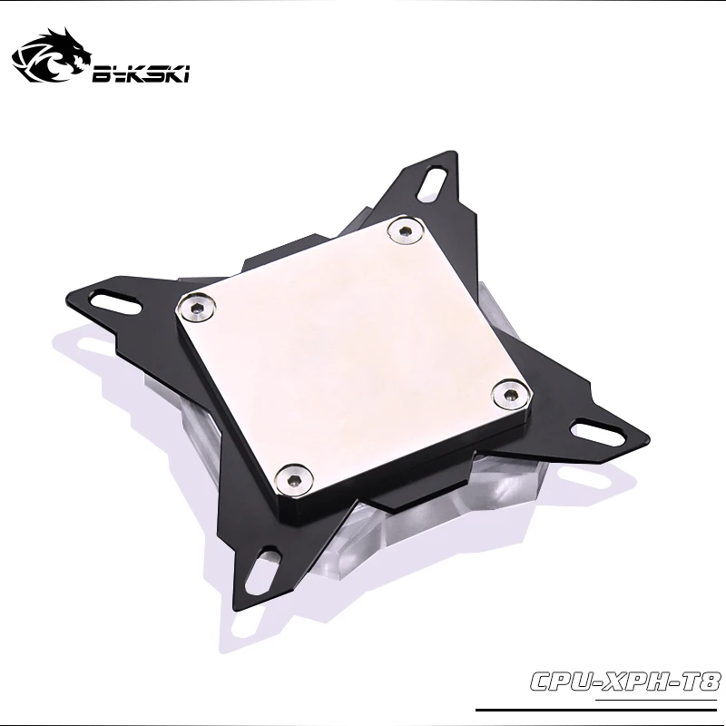 Водяной блок для процессора Bykski INTEL LGA 1150 1151 1155 1156 1200 2011 X99/Радиатор кулера с
