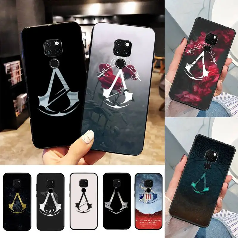 

Assassins Sign Phone Case For Huawei Nova3I 3E mate20lite 20Pro 10lite Luxury funda case