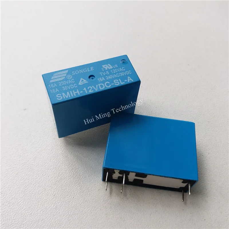 8 шт. реле SMIH 12VDC SL A 05VDC C 24VDC 250V 16A 6/8 pin 5В/12В/24VDC реле|Реле| |