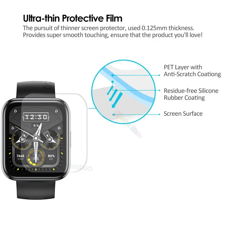 Защитная пленка для ремешка часов Realme Watch 2 Pro 3 защита экрана не стекло аксессуары