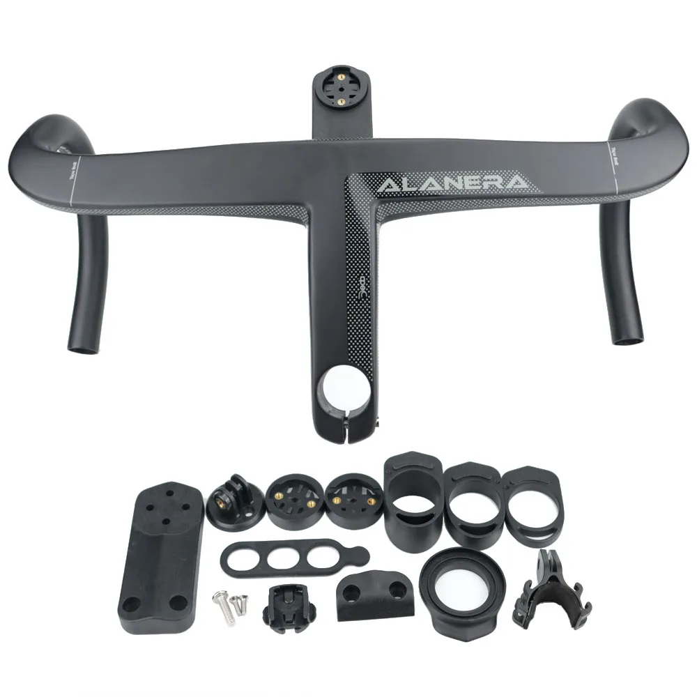 Новый высококачественный Сверхлегкий Руль со встроенной ручкой из углеродного