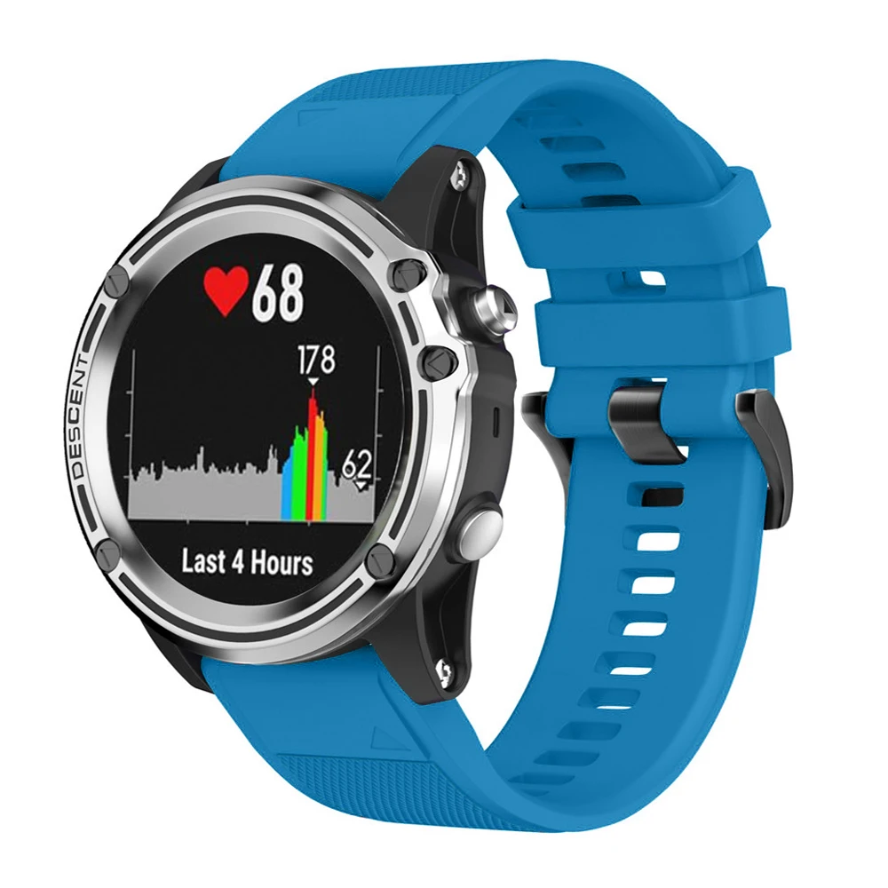 Смарт-ремешок для часов Garmin Fenix 3/3HR/5X/5X Plus силиконовые для фитнеса сменный наручный ремешок подходит для запястья 5,70-10,23 дюйма(145 мм-260 мм