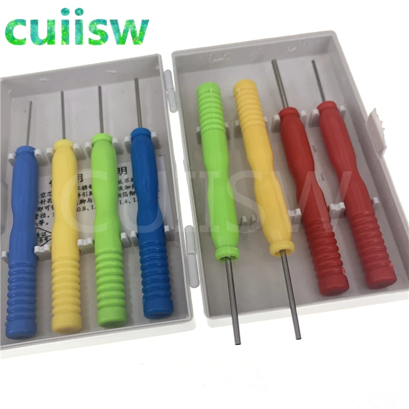 8pcs Hollow Needles Desoldering Tool For Electronic Components New Hot | Электронные компоненты и принадлежности