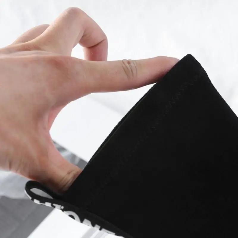 Полусапожки женские Tuyoki черные эластичные на плоской подошве размеры 34-39 | Обувь