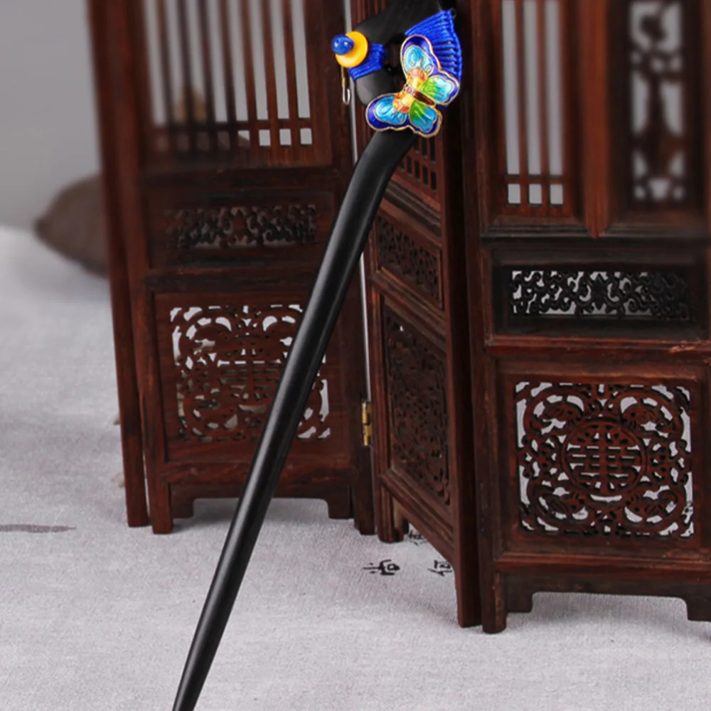 

Hair Chopstick Retro Style Hair Stick Wooden Hair Pin Vintage Hairpin