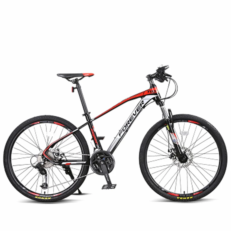 

FOREVER T02 27.5 Inch Spoke Wheel Adult Off-road Mountain Bike 27/30 Speed Sports Cycling Road Bicycle Men Outdoor Racing Ride