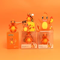 charmander ornaments pokemon keychain model animation peripherals movie tv plastic finished goods