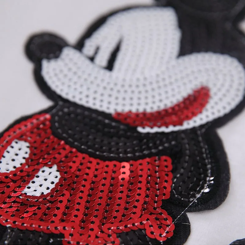 Женское мини-платье с блестками Disney Mickey Mouse повседневное облегающее платье