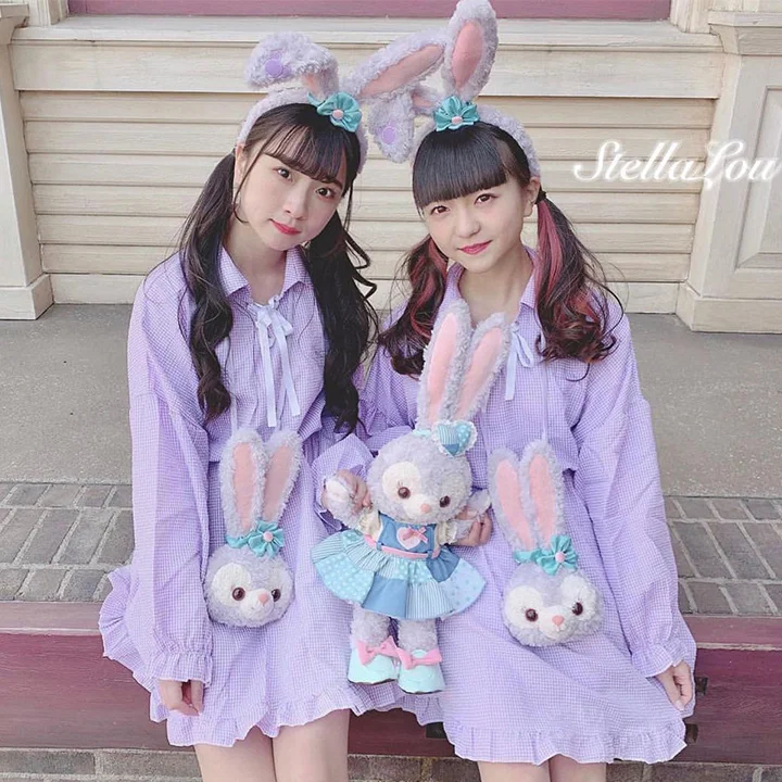 Япония Медведь Даффи Stellalou Rabbit плюшевая игрушка кукла кошелек сумка для женщин мультфильм Медведь Даффи stelllalou сумка через плечо для детей девочек